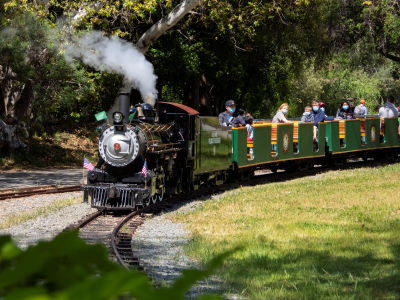 Photo of Billy Jones Wildcat Railroad & W.E. 'Bill' Mason Carousel